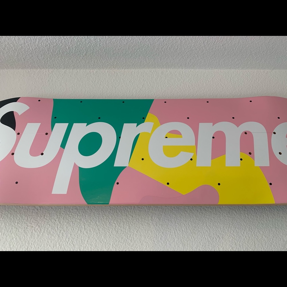 Supreme Mendini Skateboard Deck Pink - Picture 4 of 5